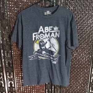 Gildan Softstyle Dark Gray T-Shirt Large Sausage King Chicago Ferris Buellers